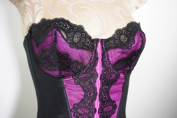 80s Warners French Frostings Lace Corset - Vintag… - image 3