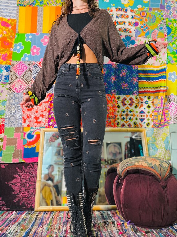 90s Reversible Jacket - Reversible Boho Jacket - … - image 4