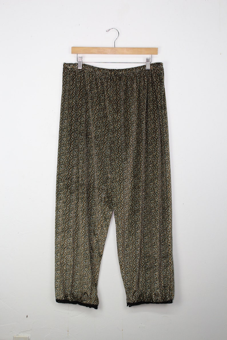 Mens Velvet Unisex Velvet Pants Festival Pants Cheetah Print Velvet Pants Velvet Cheetah Lounge Pants Animal Print Velvet Pants
