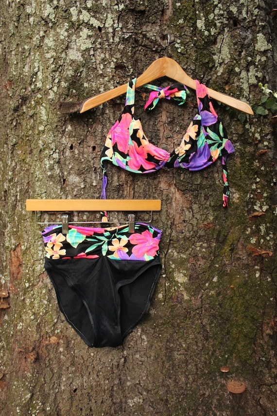 90s X-large Bikini - Vintage X-Large Bikini - High