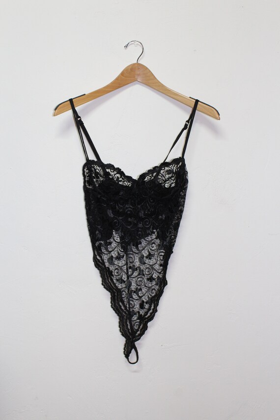 Vintage Victorias Secret Lace Bodysuit - Victorias