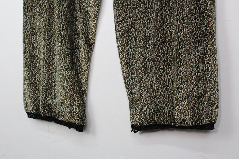 Mens Velvet Unisex Velvet Pants Festival Pants Cheetah Print Velvet Pants Velvet Cheetah Lounge Pants Animal Print Velvet Pants