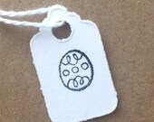 Tags Easter egg art spring craft show mini merchandise tags  art mini tag craft show set of 10 mini merchandise tags