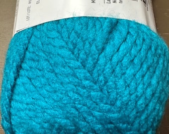 Specialty Yarn for crochet and knitting, blue yarn, craft lover gift, scarf and hat diy project supplies