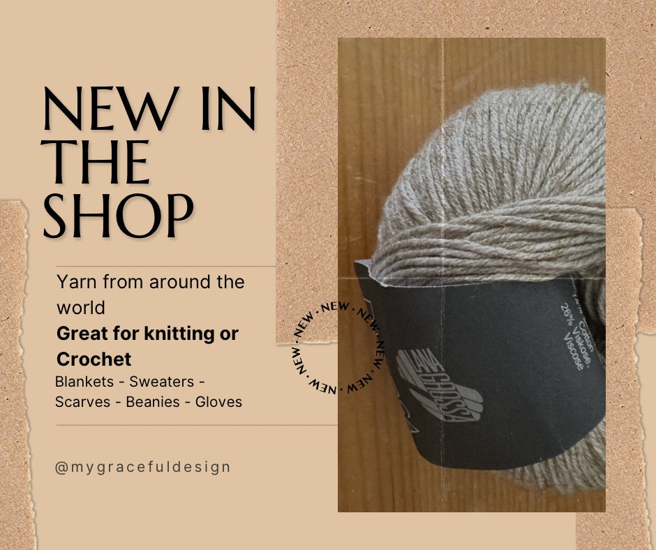Specialty Lana Grossa Yarn for Crochet or Knitting , Diy Crafts
