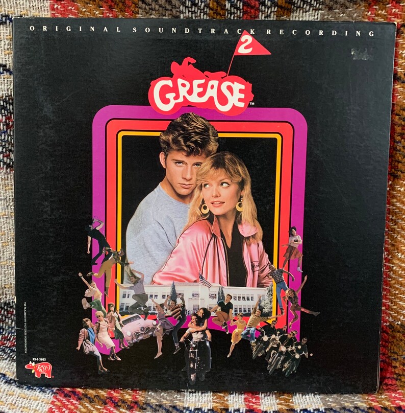 Grease 2 Soundtrack Original Vinyl Record LP Soundtrack Etsy