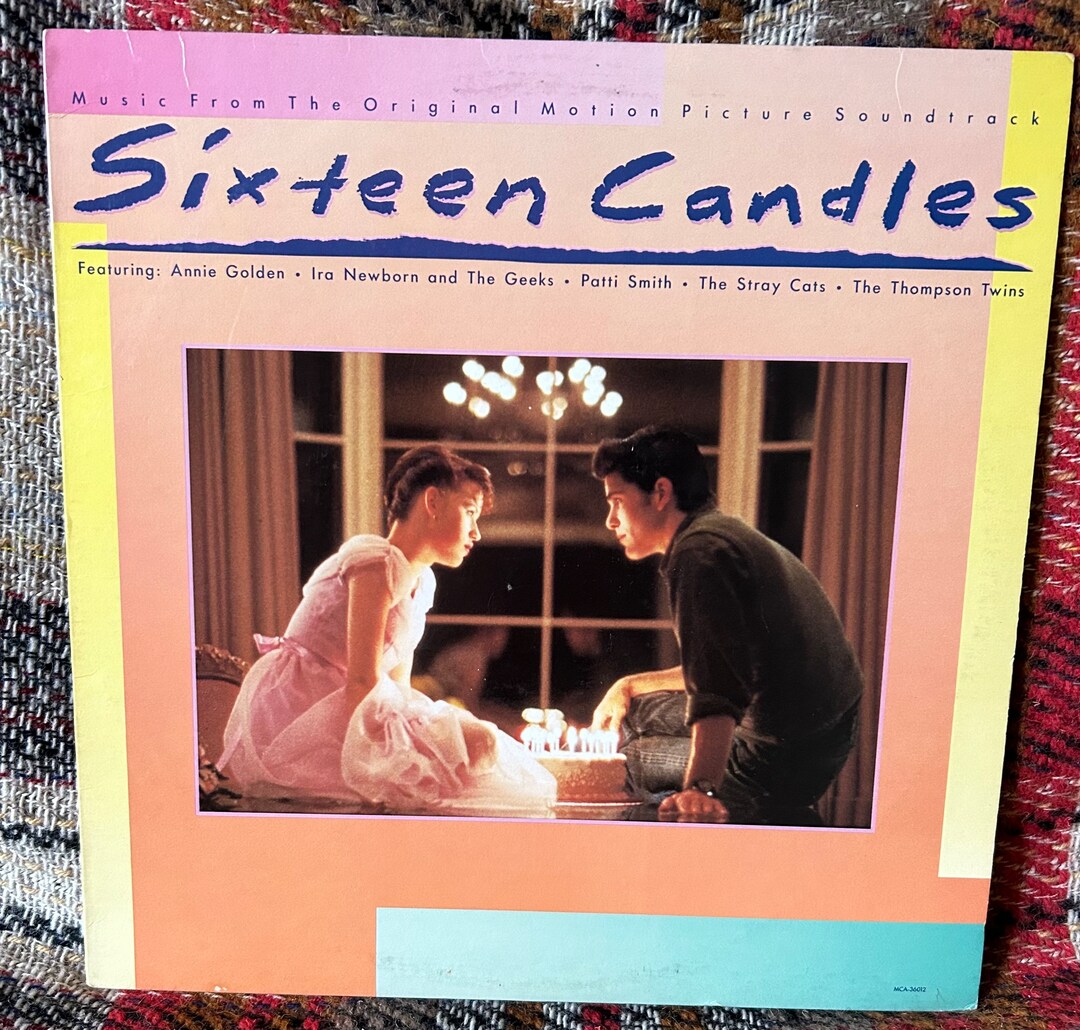Sixteen Candles Soundtrack LP Vinyl Record Etsy