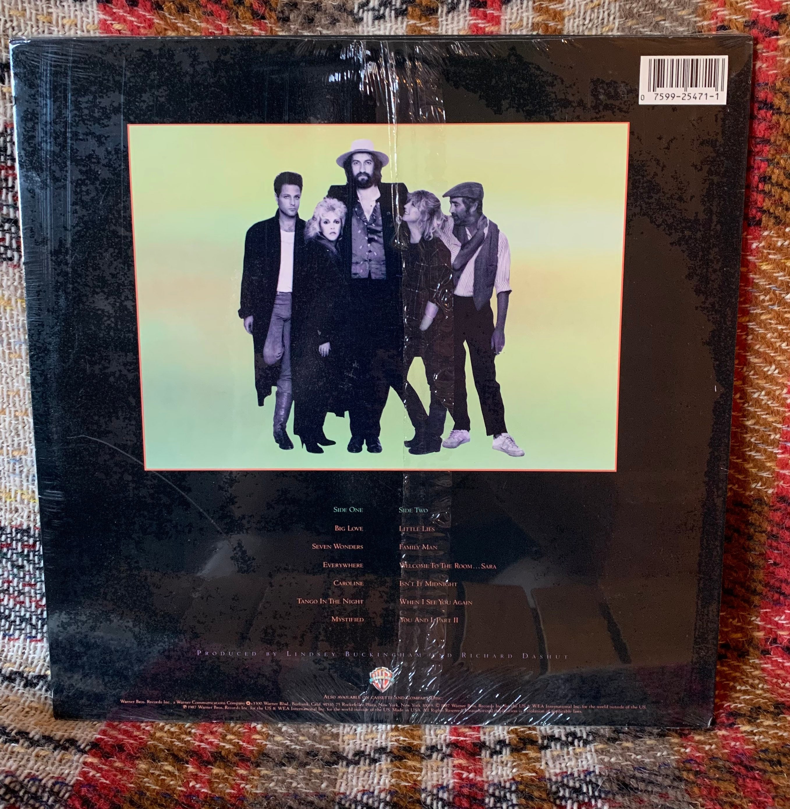 SEALED Fleetwood Mac - Tango in the Night LP Vinyl Record - Etsy