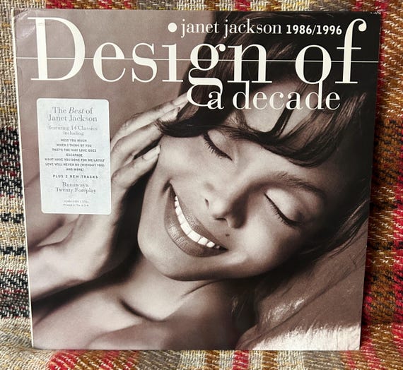 Janet Jackson - Design of a Decade 2x LP Vinyl Record Greatest
