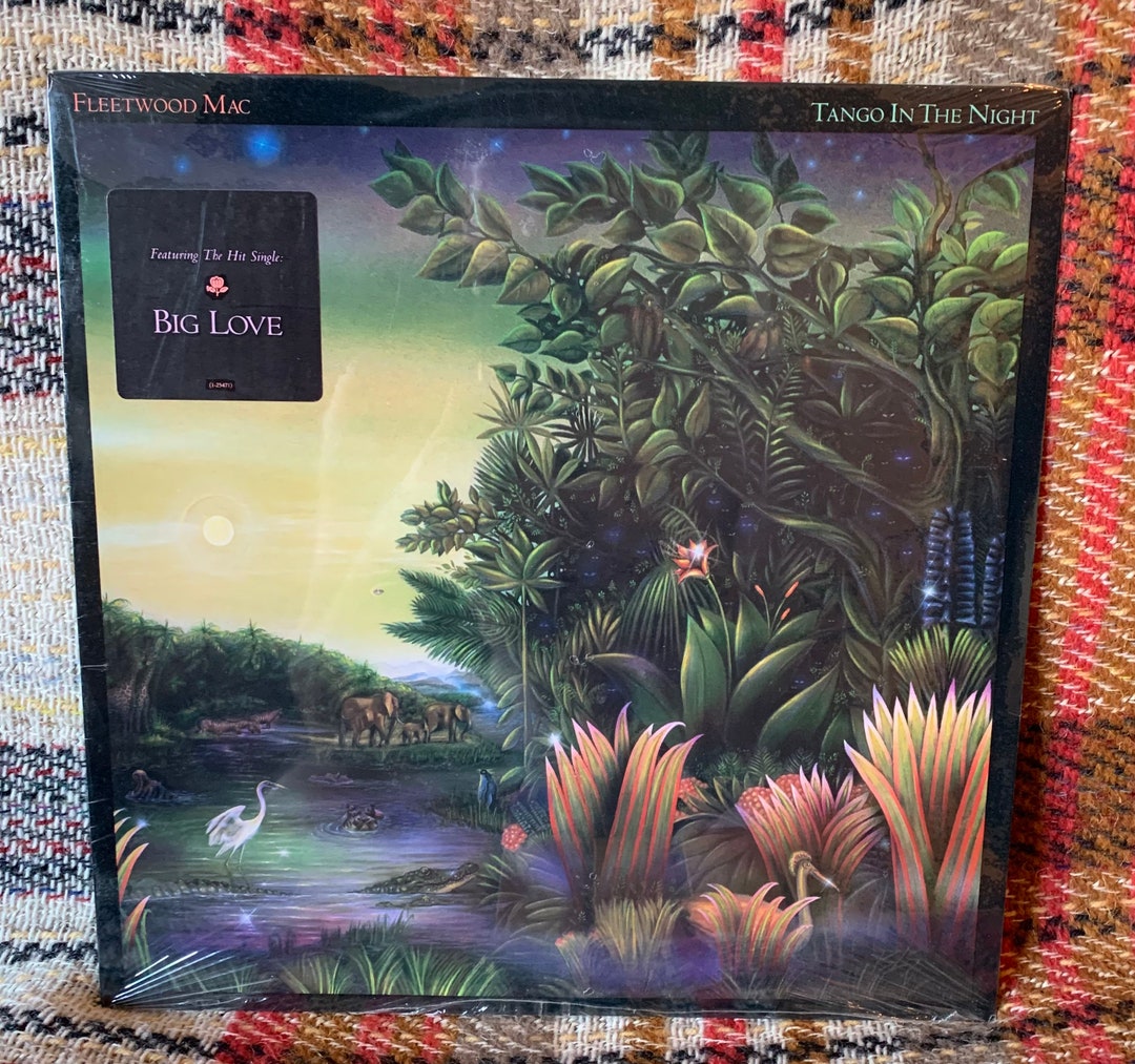 Fleetwood Mac Tango In The Night LP レコード SEALED Fleetwood Mac - Tango in the Night LP Vinyl Record - Etsy