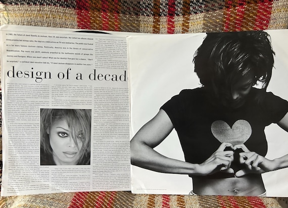 Janet Jackson - Design of a Decade 2x LP Vinyl Record Greatest