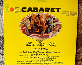 Cabaret Original Broadway Cast Vinyl LP Record Soundtrack Original Press {Near Mint}