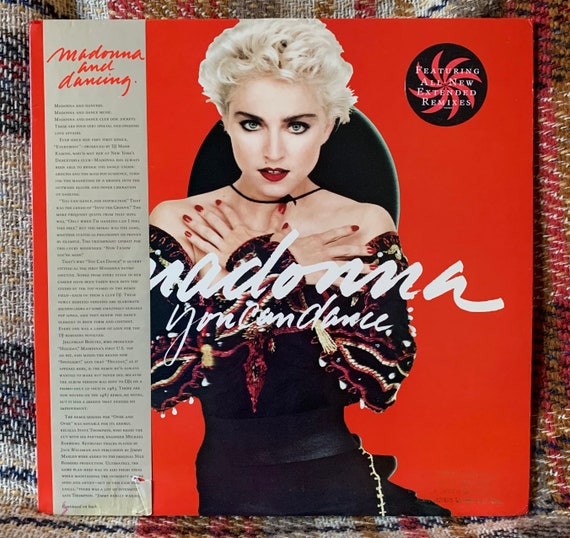 You Can Dance Remix Album LP Madonna Vinyl Record 