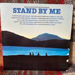 Stand By Me Soundtrack LP Vinyl Record Original Press