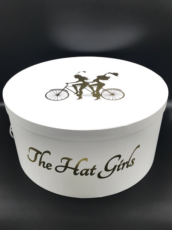 Large Hat Box Big Hat Box Round Hat Box Sturdy Hat Box Etsy