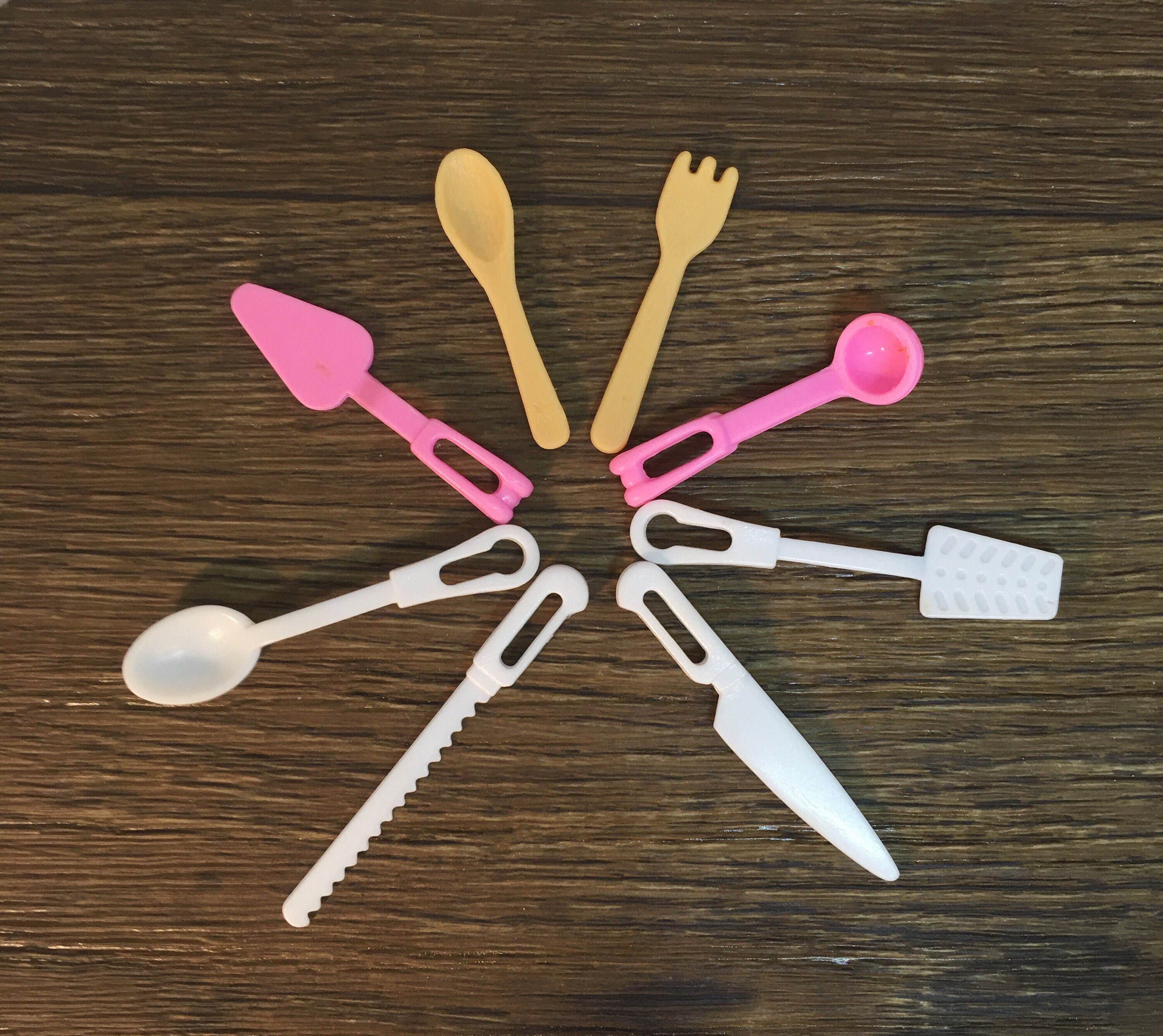 Barbie utensils knifespatula etc | Etsy