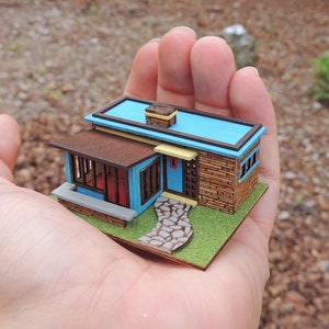 1:144 Scale MCM Dollhouse KIT