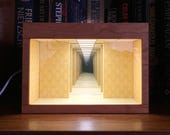 The Backrooms Infinity Mirror Diorama
