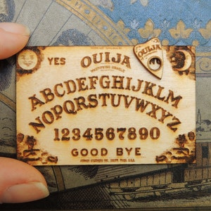 1:6 Miniature Wooden Ouija Board