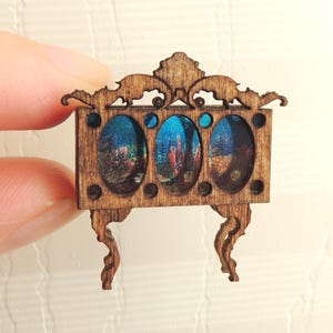 Kit de acuario antiguo a escala 1:48