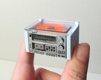 1:12 Miniature Record Player