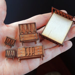 1:48 MCM Bedroom KIT Lot