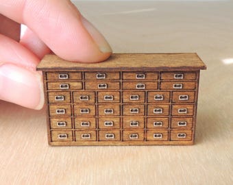 1:48 Apothecary Storage Chest KIT