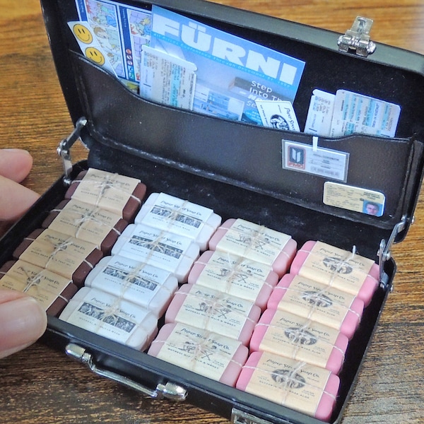 1:6 Miniature Soap Briefcase