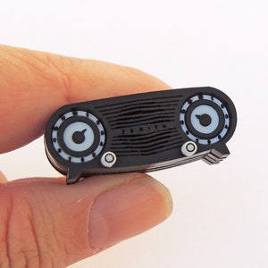 1:12 Miniature Art Deco Clock