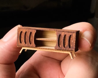 KIT de aparador MCM em miniatura 1:48