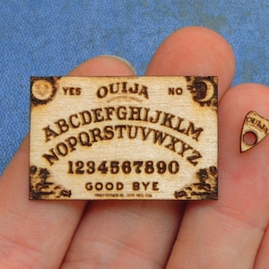 1:12 Miniature Wooden Ouija Board