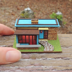 1:144 Scale MCM Dollhouse KIT image 4