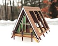 1:144 Scale A-Frame Dollhouse KIT