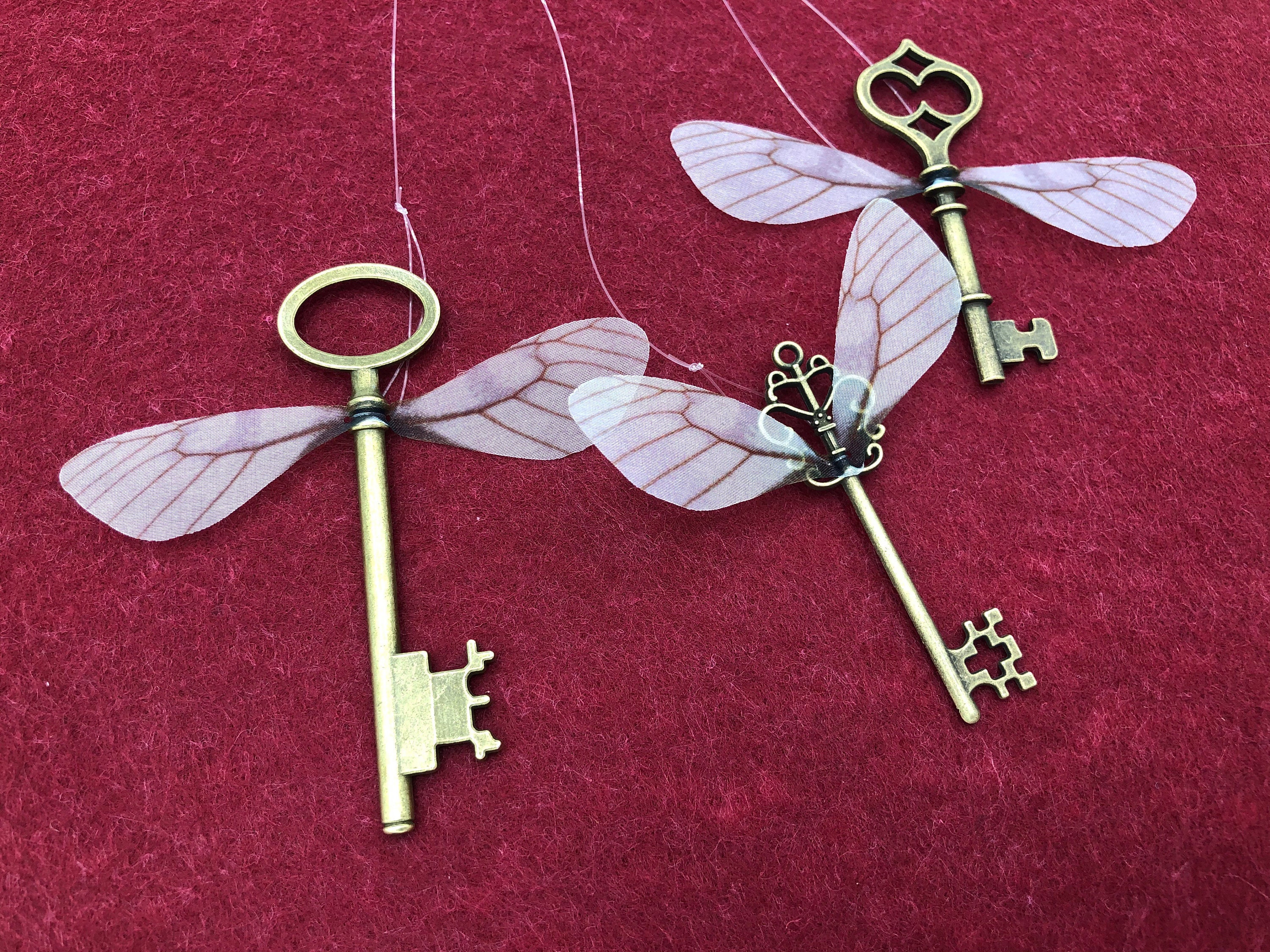 DIY Harry Potter Flying Key Ornament - Over the Rainbow and Back