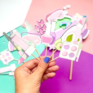 Make Up Cupcakes/ Makeup Toppers 10ct