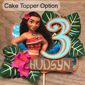 Moana Island Princess Cake Topper/ Birthday Bild 4