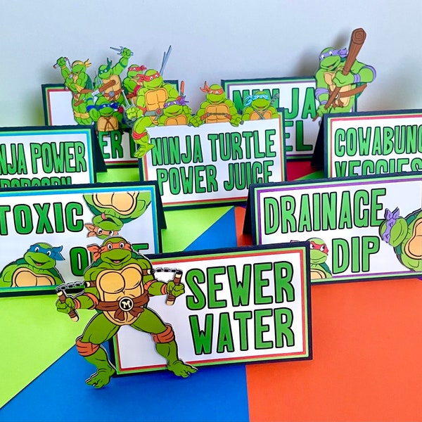 Turtle Table food tents