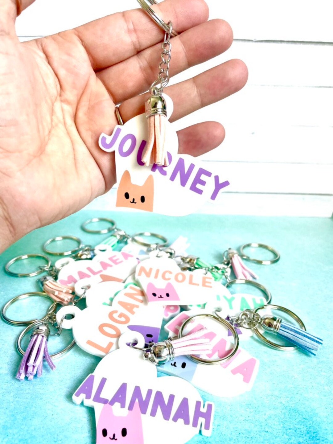 Gabby Dollhouse Inspired Keychain/gabby Dollhouse Party Favor Etsy