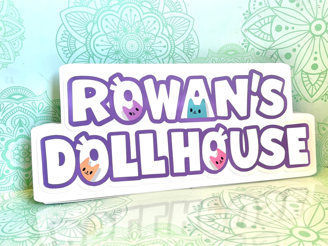 Gabbys Dollhouse Sign/logo/birthday Etsy