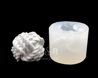 Knot Ball, Handmade Silicone Mold for Making Ornament Soap Chocolate Fondant Polymer Clay Jewelry Soap Candle Wax Resin