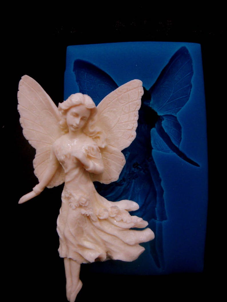 Angel L Silicone Candle molds Ornament Candle Soap Moulds Etsy