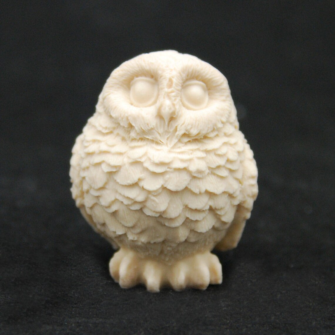 Realistic Owl L Silicone Candle mold Ornament Candle Soap Etsy
