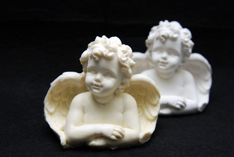 Silicone Candle Molds Angel Ornament Candle Soap Moulds Etsy