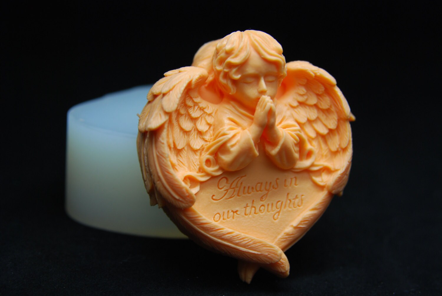 Silicone Candle molds Angel Ornament Candle Soap Moulds Etsy