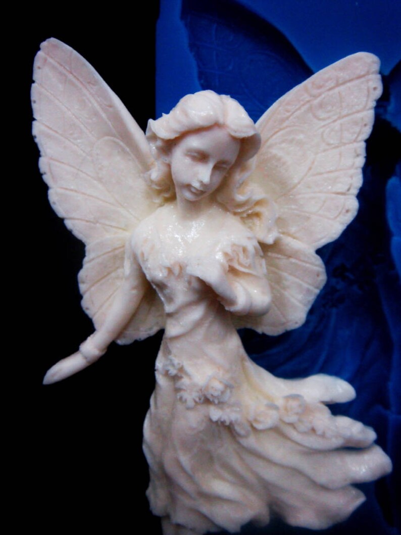 Angel L Silicone Candle molds Ornament Candle Soap Moulds Etsy