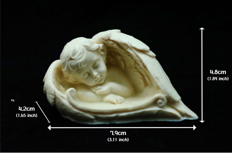 Silicone Candle molds Angel Ornament Candle Soap Moulds Etsy