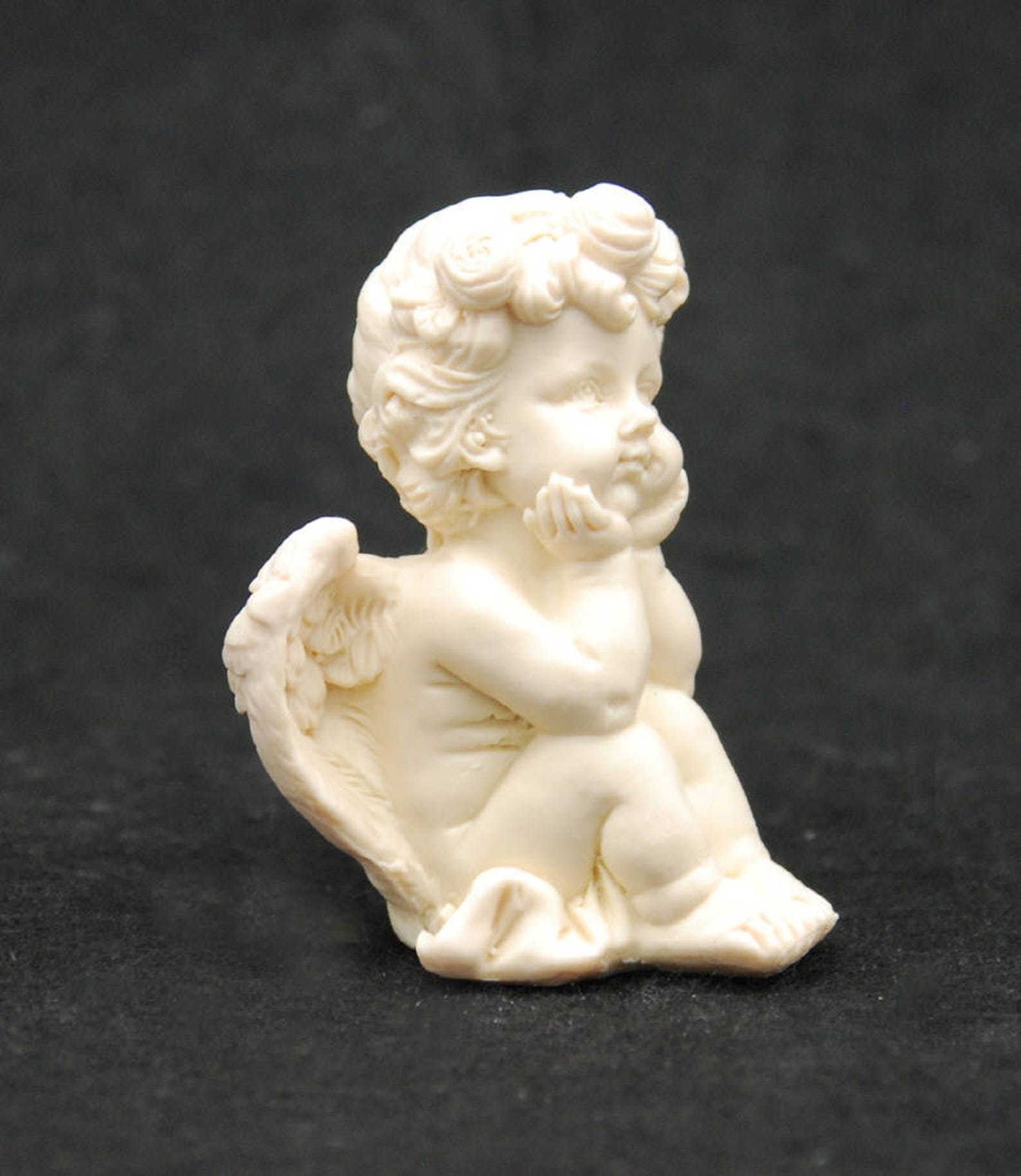 Baby Angel 2 Silicone Candle Molds Ornament Candle Soap Etsy