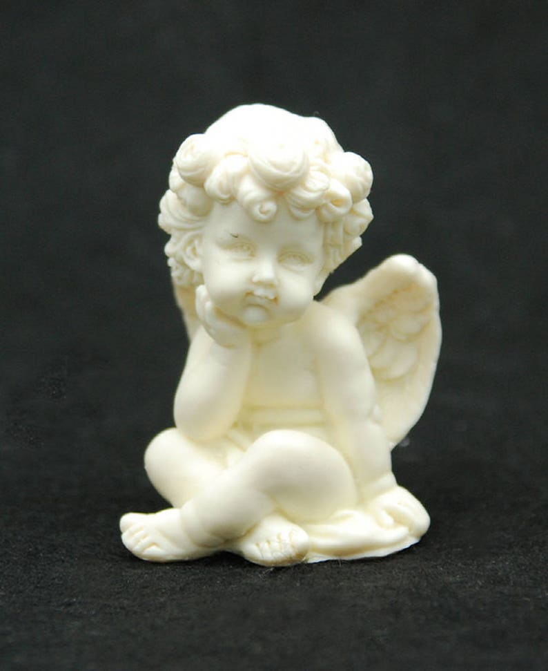 Baby Angel 4 Silicone Candle Molds Ornament Candle Soap Etsy