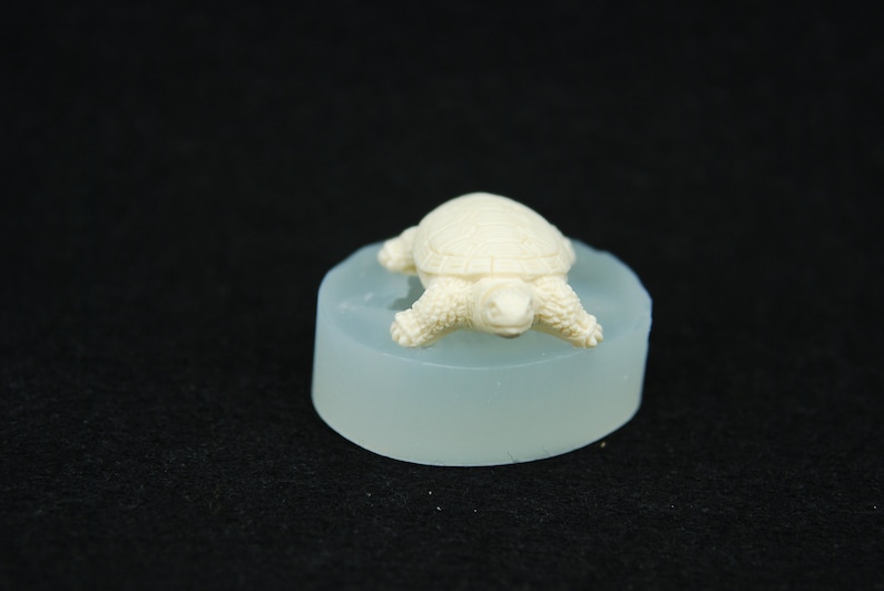 Mini Turtle Handmade Silicone Mold Ornament Soap Chocolate Etsy