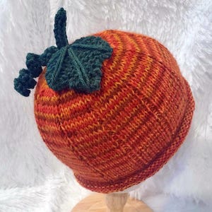 Perfect Pumpkin Hat (DK Yarn) for the Family Knitting Pattern